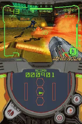 Metroid Prime - Hunters (USA) (Demo) (Kiosk) screen shot game playing